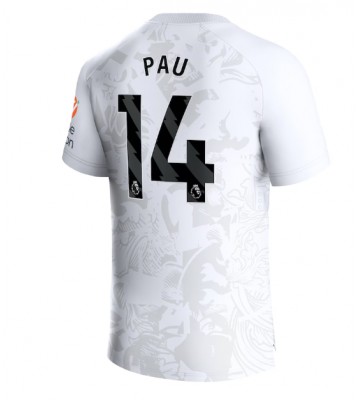 Aston Villa Pau Torres #14 Replika Udebanetrøje 2023-24 Kortærmet